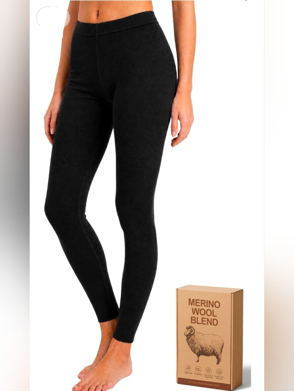 NIB Lyocell Merino Wool 250gsm Thermal Underwear Longjohns Leggings Pants